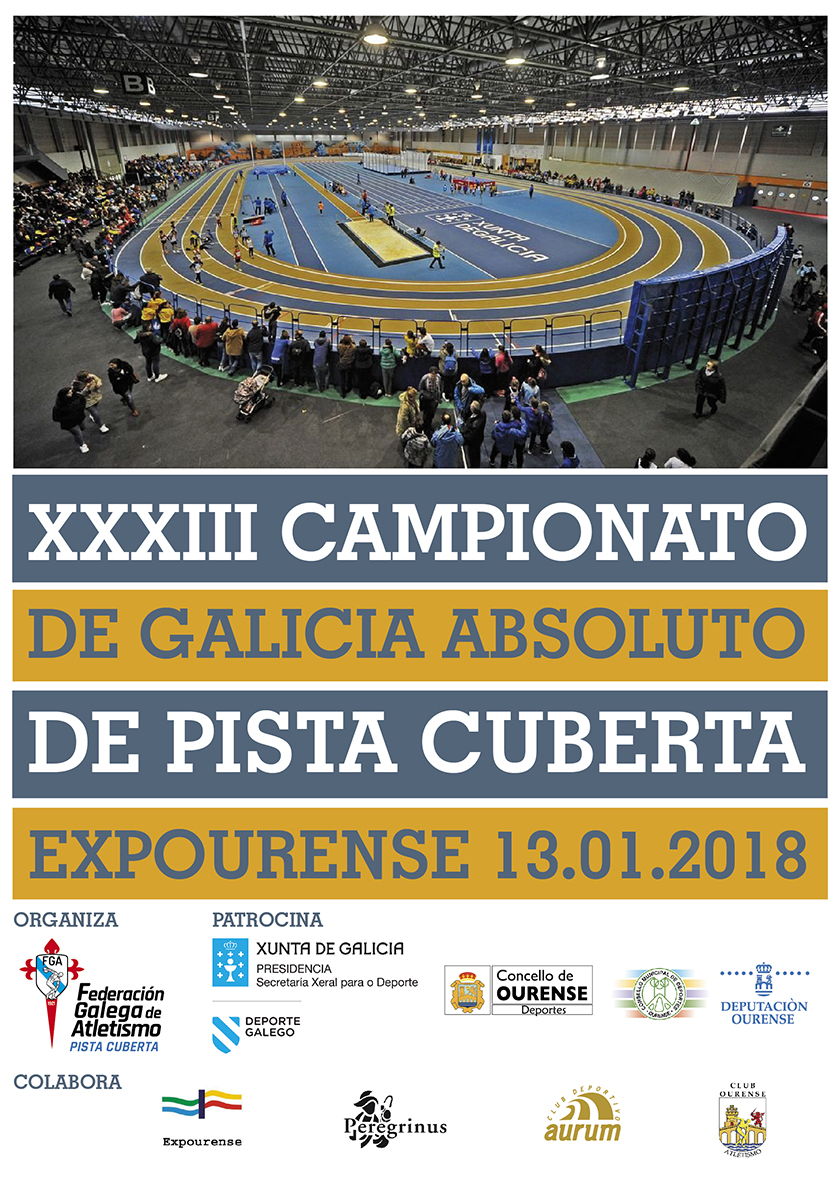XXXIII Campionato de Galicia Absoluto de Pista Cuberta