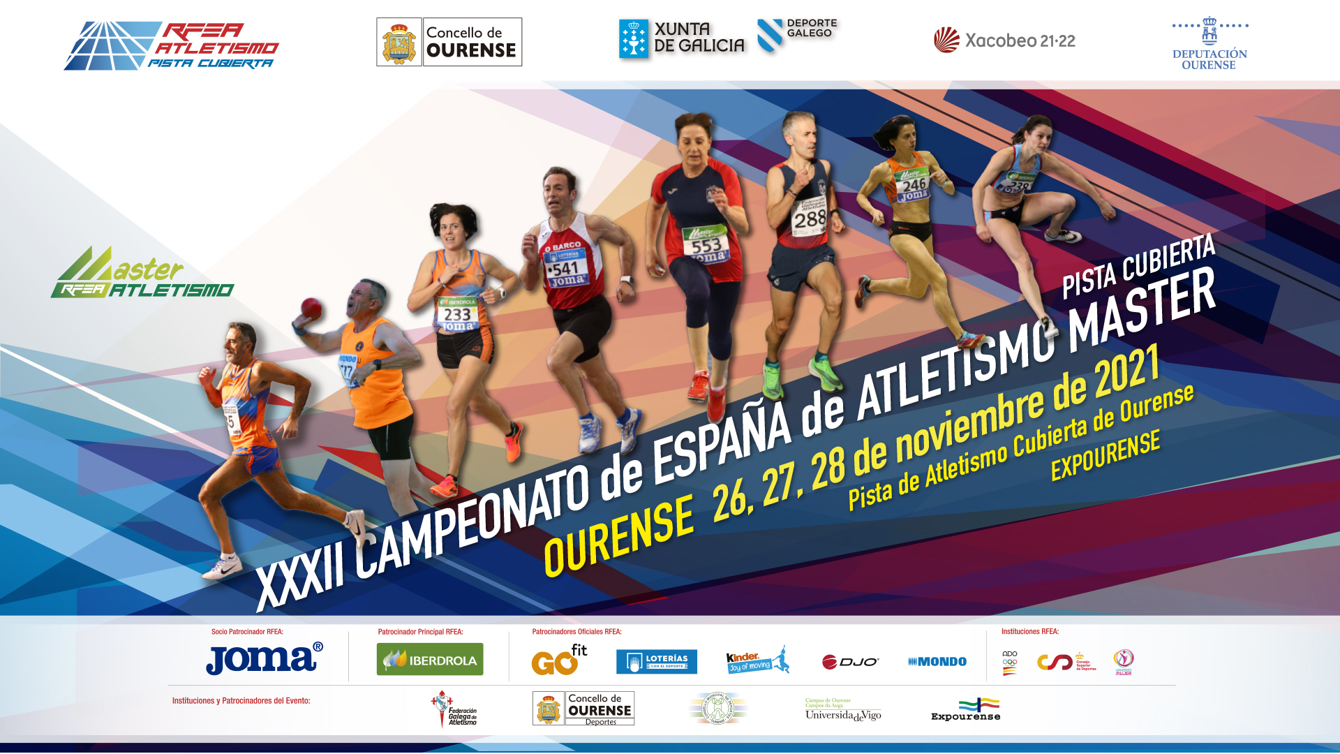 XXXII Campionato de España Máster en Pista Cuberta