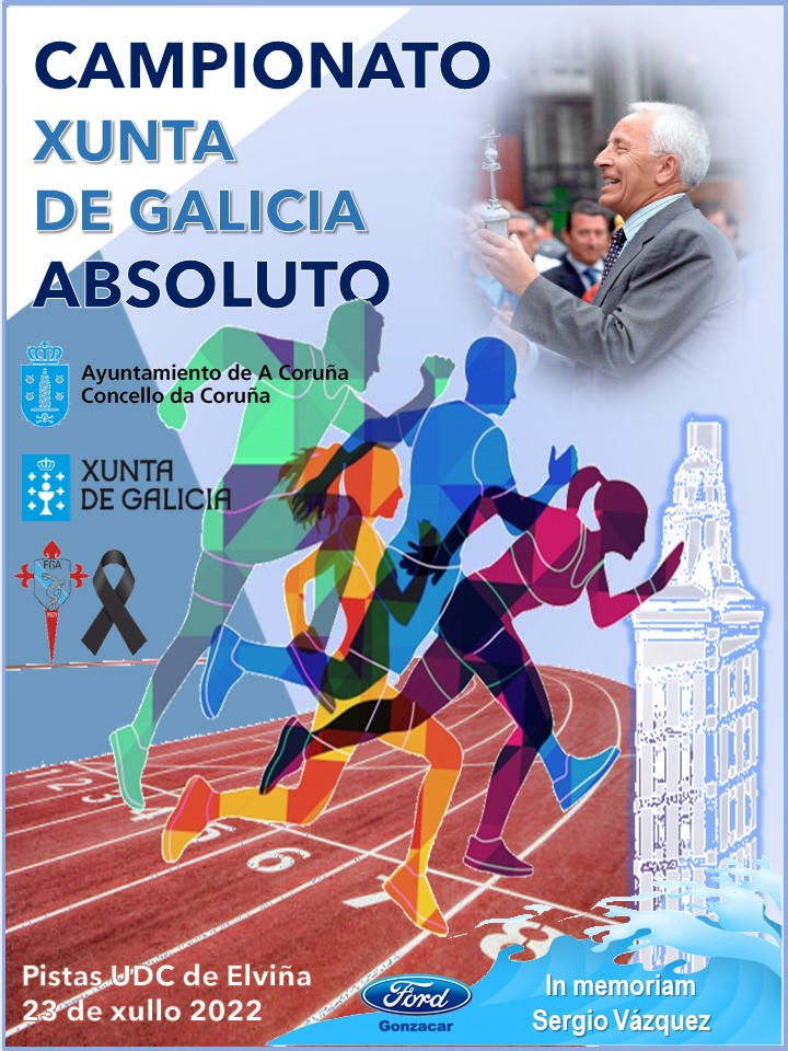 LXXXIX Campionato Xunta de Galicia Absoluto Masculino – LV Campionato Xunta de Galicia Absoluto Feminino ao Aire Libre