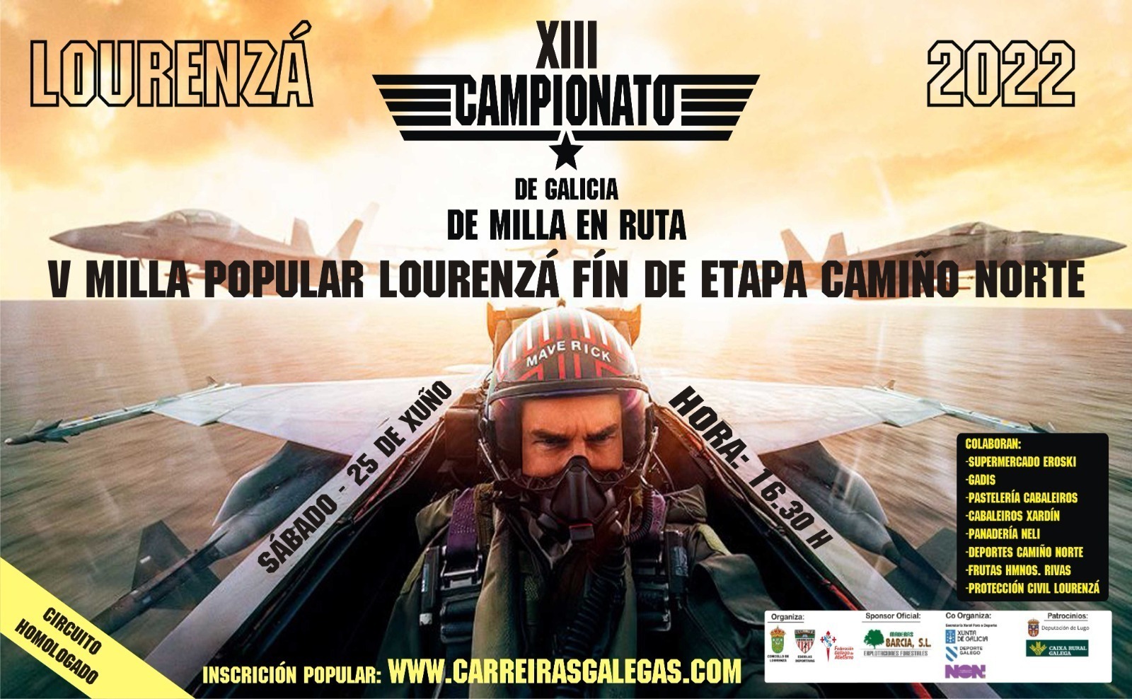 XIII Campionato Xunta de Galicia de Milla en Ruta 2022 e Cto. Xunta de Galicia de 1Km