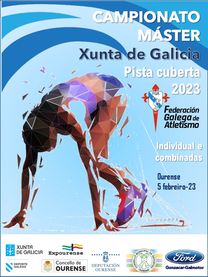 XXXIV Campionato Xunta de Galicia Máster en Pista Cuberta e Probas Combinadas