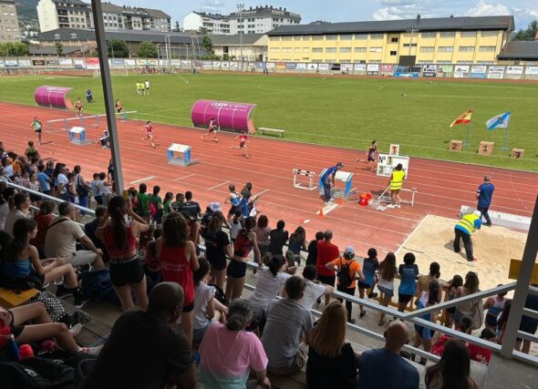 Gran xornada do atletismo base en Calabagueiros